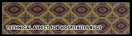 Technical aspect hospitality rugs